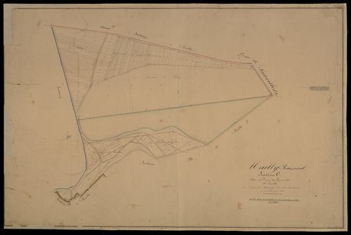 Plan du cadastre napoléonien - Mailly-Raineval : Pentes de Génonville (Les), C2