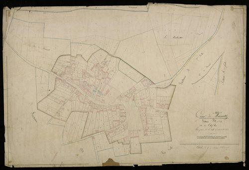 Plan du cadastre napoléonien - Mametz : Chef-lieu (Le), B2