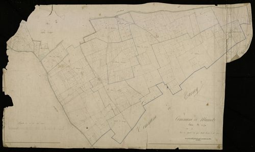 Plan du cadastre napoléonien - Mametz : B1