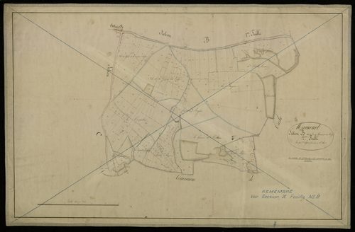 Plan du cadastre napoléonien - Maricourt : Bois de Maricourt (Le) ; Bruyères (Les), B2