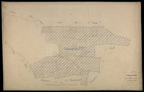 Plan du cadastre napoléonien - Marquivillers : Epinette (L'), B1