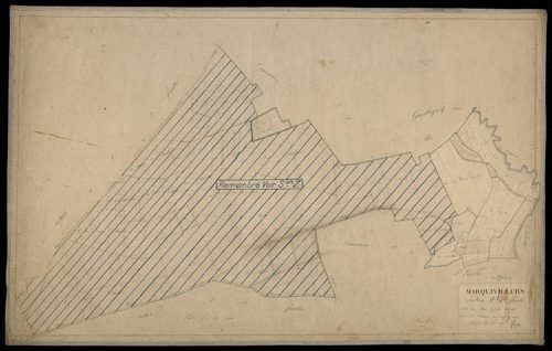 Plan du cadastre napoléonien - Marquivillers : Bois de la Motte (Le), A1