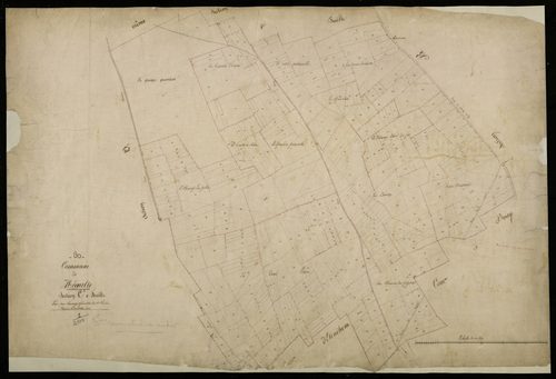 Plan du cadastre napoléonien - Meaulte : C2