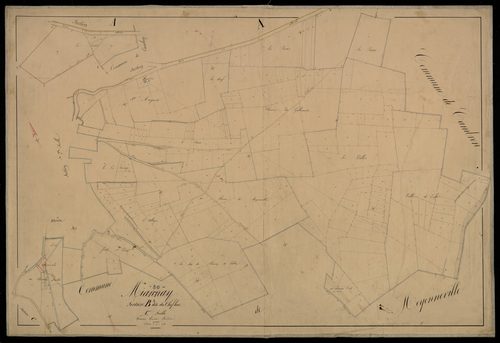 Plan du cadastre napoléonien - Mainnay (Miannay) : Chef-lieu (Le), B1