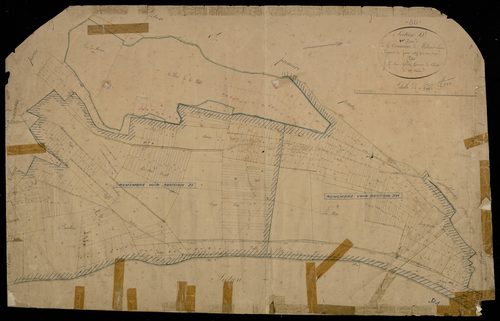 Plan du cadastre napoléonien - Molliens-Dreuil (Molliens Vidame) : D1