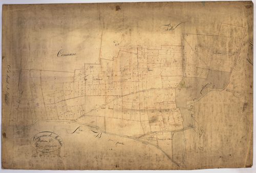 Plan du cadastre napoléonien - Morchain : C