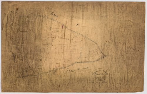 Plan du cadastre napoléonien - Morchain : B2