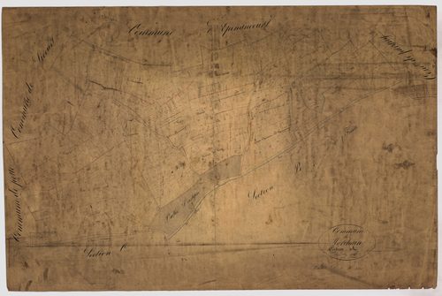 Plan du cadastre napoléonien - Morchain : A
