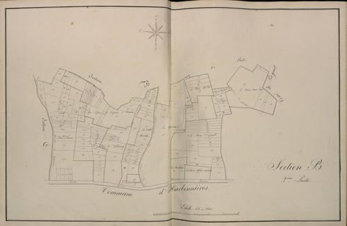 Plan du cadastre napoléonien - Atlas cantonal - Morcourt : B2