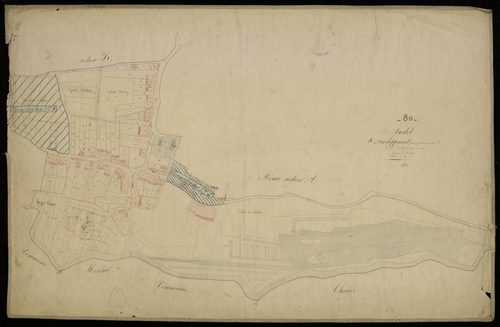 Plan du cadastre napoléonien - Moreuil (Castel) : A2