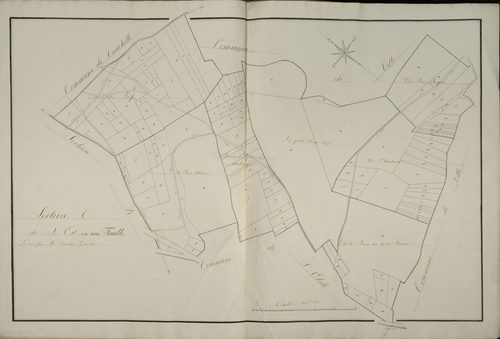 Plan du cadastre napoléonien - Mouflers : Est (L'), C