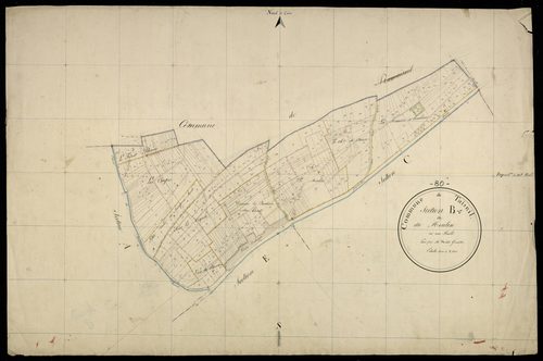 Plan du cadastre napoléonien - Namps-Maisnil (Taisnil) : Moulin (Le), B