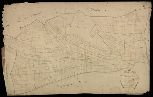 Plan du cadastre napoléonien - Namps-Maisnil (Namps au Val) : Bois Reteux (Le), B