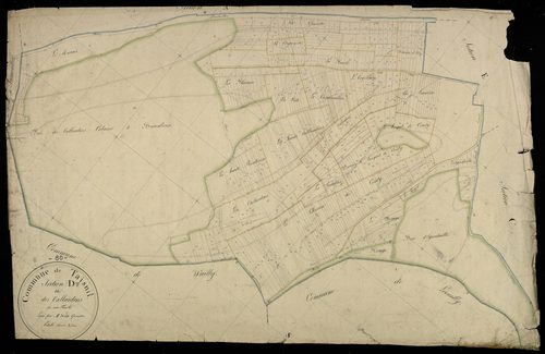 Plan du cadastre napoléonien - Namps-Maisnil (Taisnil) : Vallardins (Les), D