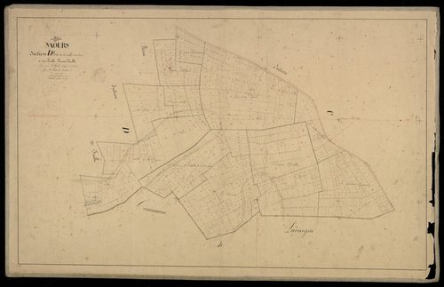 Plan du cadastre napoléonien - Naours : Vallée de Serté (La), D1