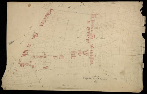 Plan du cadastre napoléonien - Noyelles-en-Chaussée (Noyelles en Chaussée) : A4