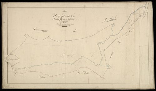 Plan du cadastre napoléonien - Noyelles-sur-Mer (Noyelle sur Mer) : B2