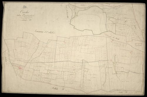 Plan du cadastre napoléonien - Occoches : Chemin de but en but (Le), A
