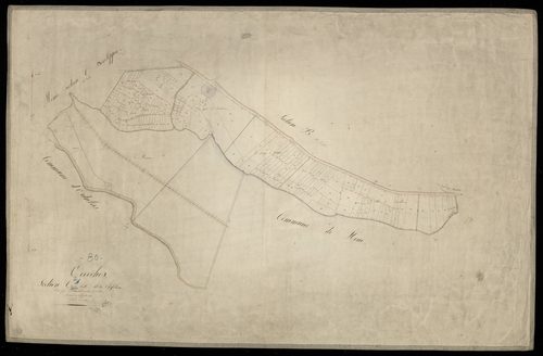 Plan du cadastre napoléonien - Occoches : Chef-lieu (Le), C2