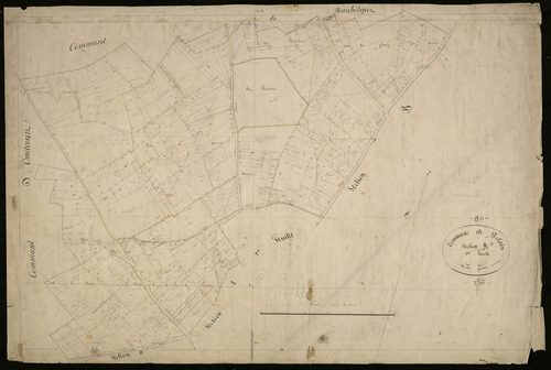 Plan du cadastre napoléonien - Pertain : A2
