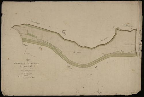 Plan du cadastre napoléonien - Pargny : Marais (Le), B2