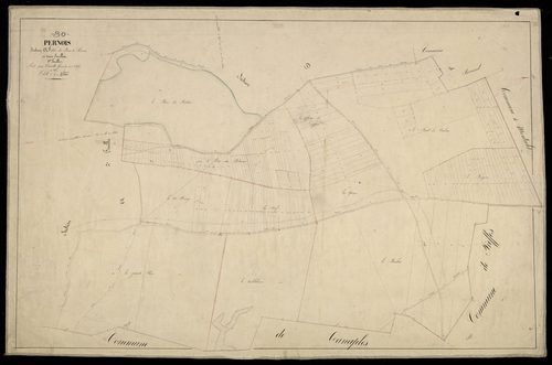 Plan du cadastre napoléonien - Pernois : Bois de Pernois (Le), A1