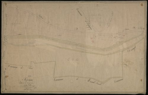 Plan du cadastre napoléonien - Peronne : Eaux (Les), C