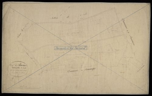 Plan du cadastre napoléonien - Piennes-Onvillers (Piennes) : Grande Sole de Forestil (La), A2