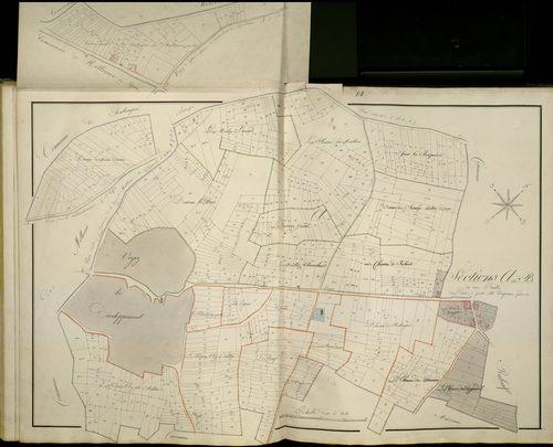 Plan du cadastre napoléonien - Atlas cantonal - Pierregot : A et B