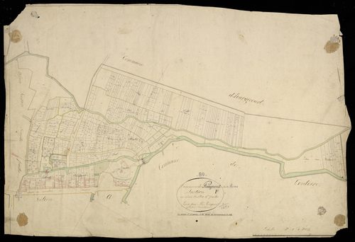 Plan du cadastre napoléonien - Pierrepont-sur-Avre (Pierrepont) : F1