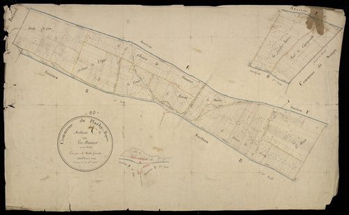 Plan du cadastre napoléonien - Plachy-Buyon : Poirrier (Le), C