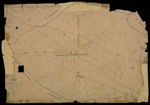 Plan du cadastre napoléonien - Poix-De-Picardie (Poix) : Séhu (Le), D