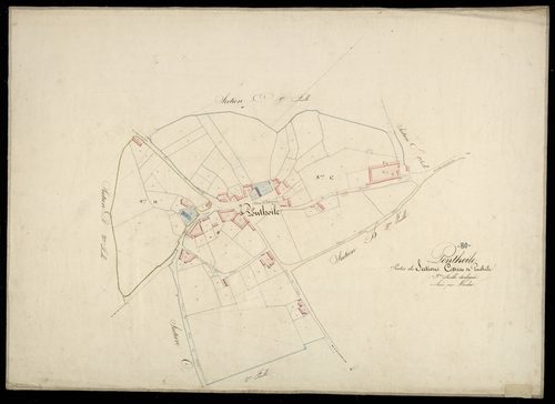 Plan du cadastre napoléonien - Ponthoile : Ponthoile, C2 et D3 développement