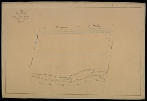 Plan du cadastre napoléonien - Ponthoile : Morlay, D1