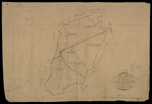 Plan du cadastre napoléonien - Pont-Noyelles (Pont Noyelle) : tableau d'assemblage