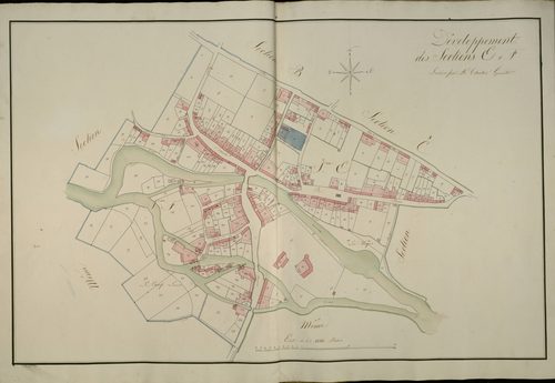 Plan du cadastre napoléonien - Pont-Remy (Pont-de-Rémy) : E2 et F2