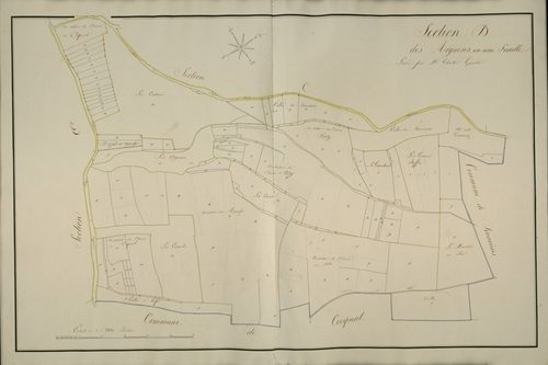 Plan du cadastre napoléonien - Pont-Remy (Pont-de-Rémy) : Argueses (Les), D