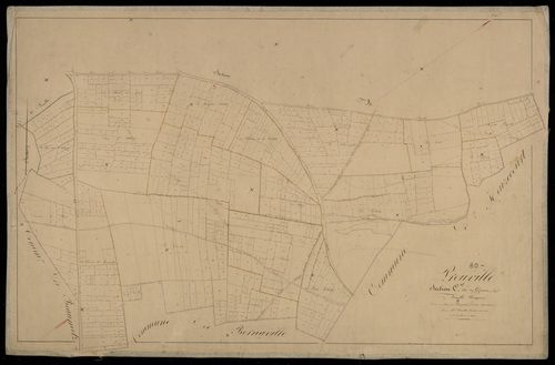 Plan du cadastre napoléonien - Prouville : Gécourt (Le), C