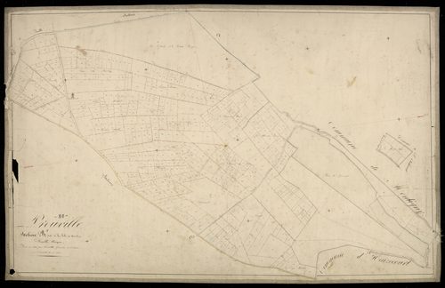 Plan du cadastre napoléonien - Prouville : Sole du Moulin (La), B