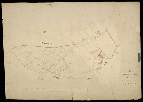 Plan du cadastre napoléonien - Prouzel : Chef-lieu (Le) ; Parc (Le), A