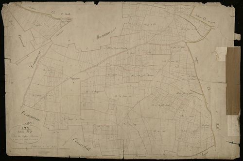 Plan du cadastre napoléonien - Pys : B