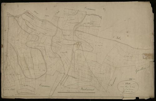 Plan du cadastre napoléonien - Pys : A2