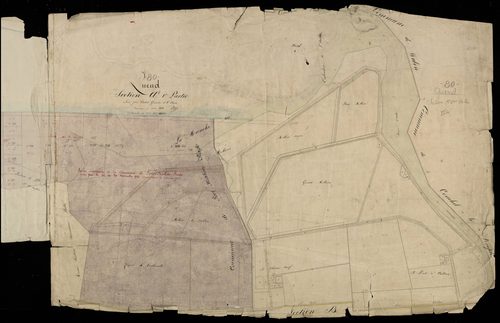 Plan du cadastre napoléonien - Quend : A1