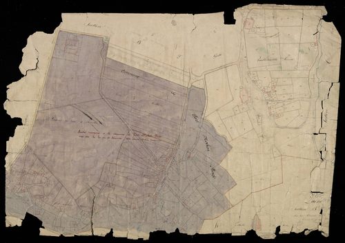 Plan du cadastre napoléonien - Quend : B1