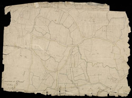 Plan du cadastre napoléonien - Quend : F3