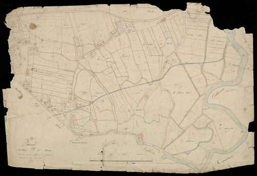 Plan du cadastre napoléonien - Quend : D1