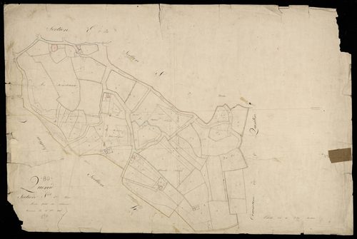 Plan du cadastre napoléonien - Quend : F1