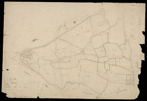 Plan du cadastre napoléonien - Quend : F2