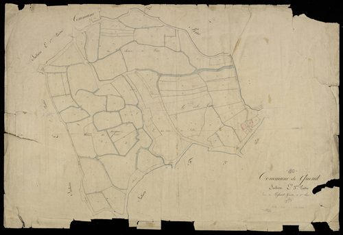 Plan du cadastre napoléonien - Quend : E3