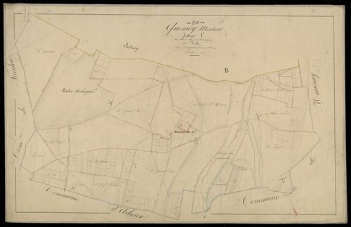 Plan du cadastre napoléonien - Quesnoy-le-Montant : Himmeville ; Campagne, C1